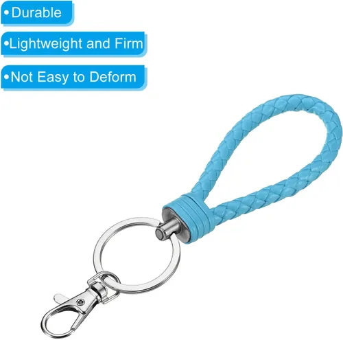 Vista 4 de PATIKIL Llaveros de pulsera, llavero con correa de mano para llaves
