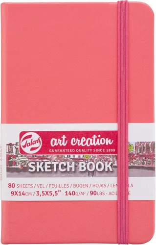 Vista 15 de Talens Art Creation Cuaderno de bocetos 80 hojas, 5.1 in x 8.3 in, negro