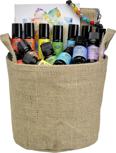 Vista 3 de Fabulous Frannie Aromaterapia Chakra - Sal de baño mineral de pomelo, cassia, incienso, ylang ylang y naranja dulce, aceites esenciales puros, 7