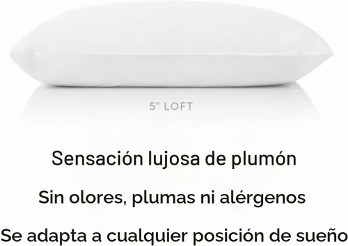 Vista 3 de Z - Almohada de cama de microfibra gelificada, tamaño Queen