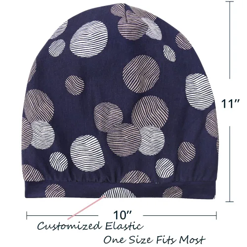 Vista 91 de Alnorm - Gorro con forro de satén y suave banda elástica para hombres y mujeres, talla única Se ajusta a la mayoría