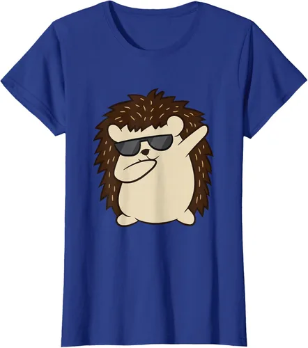 Vista 54 de Dabbing Hedgehog Funny Hedgehog Camiseta S