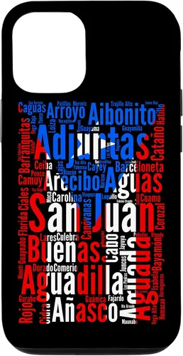 Vista 28 de Funda para iPhone 17, diseño de ciudades puertorriqueñas, bandera de Puerto Rico, Boricua