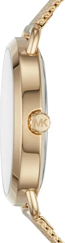 Vista 2 de Michael Kors Portia - Reloj de acero inoxidable de tres manecillas para mujer