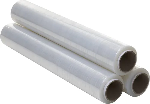 Vista 8 de Película transparente para embalaje (1 unidad) Rollo de plástico transparente para embalaje industrial 1.6 x 656.2 ft - Rollo elástico y elástico