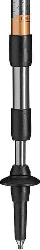 Vista 6 de LEKI Bastón de senderismo ligero ajustable de aluminio súper micro (individual) para senderismo y senderismo