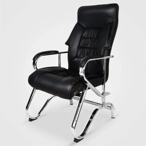 Vista 2 de Productos de oficina Taburete de dibujo con brazos de bucle en silla de computadora, silla de oficina en casa, silla de respaldo simple, silla