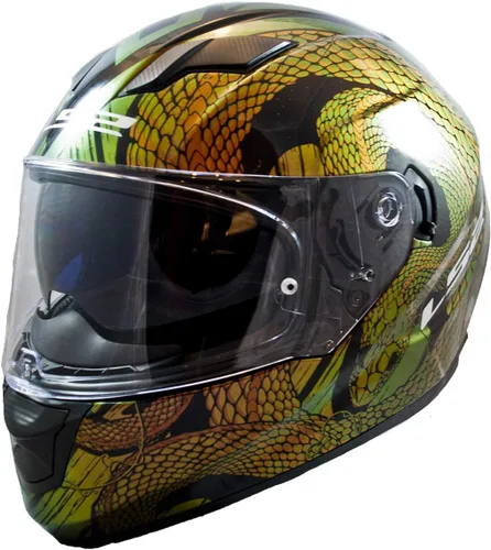 Vista 18 de LS2 Casco integral Stream Street Casco Ninja Red Blue