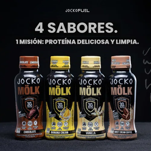 Vista 6 de Jocko Fuel - Batidos de alto contenido en proteínas, crema de plátano, 12