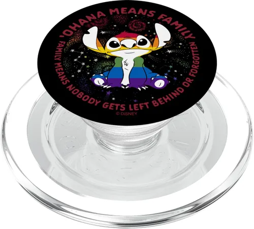 Vista 8 de Disney Lilo & Stitch Pride Stitch Ohana Means Family PopSockets intercambiables PopGrip