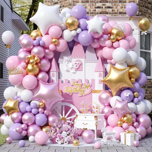 Vista 24 de Kit de arco de globos de graduación azul y dorado 2026, decoraciones de graduación 2026, globos dorados del número 2026 con explosión de estrella