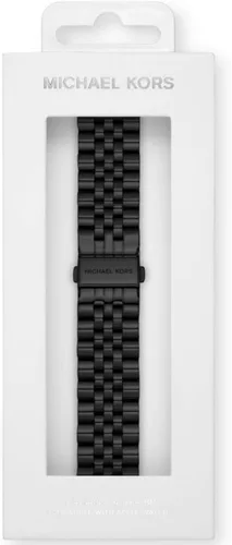 Vista 6 de Michael Kors Correa para Apple Watch; Correas de reloj inteligente de acero inoxidable para mujer; Compatible con Apple Watch 38mm, 40mm, 41mm