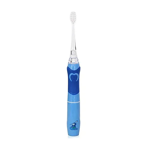 Vista 2 de ToiletTree Products Poseidon - Cepillo de dientes sónico para niños con luces LED, color azul