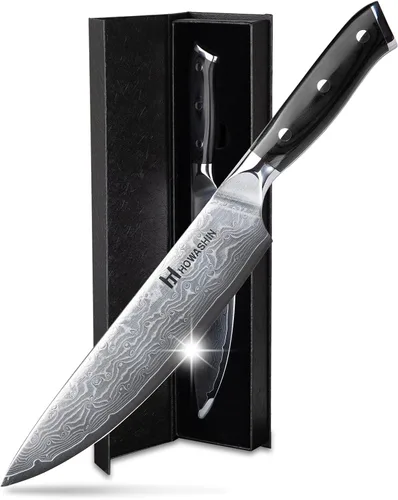Vista 50 de Cuchillo de chef de 6 pulgadas, cuchillos de cocina, deshuesado de acero inoxidable alemán de alto carbono, cuchillo profesional para carne, aves