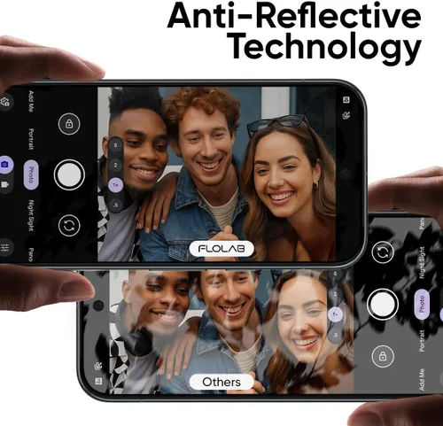 Vista 2 de FLOLAB NanoArmour - Protector de pantalla antirreflectante para Google Pixel 10 Pro XL de vidrio templado, duradero, suave como la mantequilla
