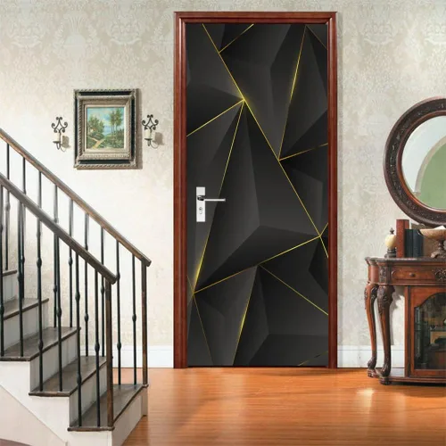 Vista 150 de Calcomanías 3D para puerta, murales para despegar y pegar, papel tapiz de caballo, calcomanías autoadhesivas extraíbles de PVC, impermeable, póster