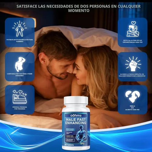 Vista 2 de Nuevo suplemento masculino para mejorar, diseñado para ser de acción rápida para que el flujo sanguíneo gane longitud y circunferencia +