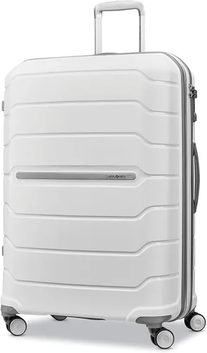 Vista 49 de Samsonite Freeform de carcasa rígida expandible con ruedas giratorias dobles, Negro