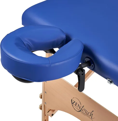 Vista 6 de Master Massage Brady - Mesa de masaje portátil, color azul cielo