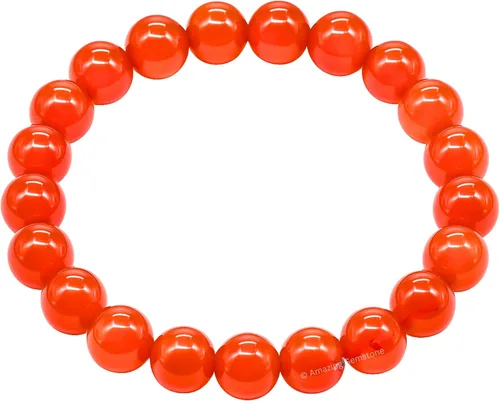 Vista 44 de Amazing Gemstone Crystal Bracelet for Women Men's Gifts - Protection Healing Crystal Bracelet - 8mm Gemstone Beaded Stretchable Bracelet Pulseras