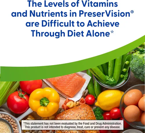 Vista 6 de PreserVision AREDS 2 Vitaminas para los Ojos, Marca #1 Recomendada por Oftalmólogos, Suplemento Masticable de Luteína y Zeaxantina con Vitamina C