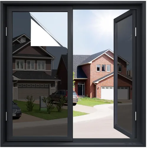 Vista 11 de rabbitgoo Película de Privacidad Unidireccional para Ventanas, Tinte de Ventana para el Hogar, Espejo Reflectante que Bloquea el Sol, Control
