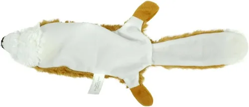 Vista 7 de Hyper Pet Critter Skinz Fox - Juguete de peluche para perro con chirriador, tamaño grande