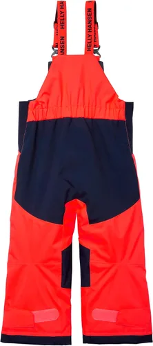 Vista 2 de Helly-Hansen Pantalones de esquí unisex para niños, con aislamiento, impermeables, resistentes al viento, transpirables, babero