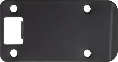 Vista 25 de Placa de impacto de esquina redonda con reborde extendido, 2-1/4" x 1-1/2", (2" de longitud total), latón antiguo de Stone Harbor Hardware