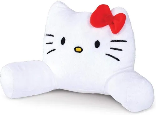 Vista 3 de My Life As Almohada Hello Kitty – Almohada blanca suave en estilo Hello Kitty – hecha para muñecas de 18 pulgadas