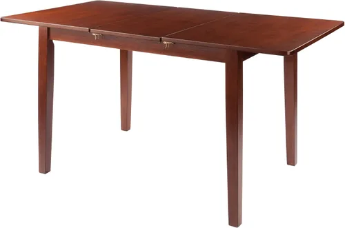 Vista 6 de Winsome Darren Mesa de comedor extensible, para comedor, 29 pulgadas, nogal