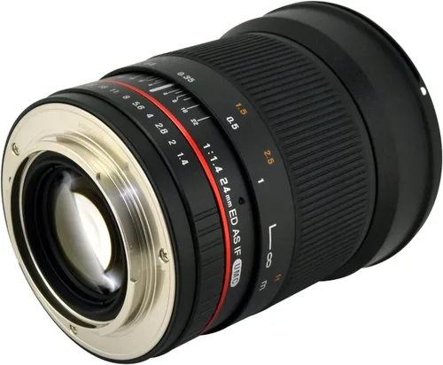 Vista 4 de Samyang SY24M-C 0.945 in f/1.4 Lente Gran Angular para Canon, Negro