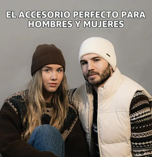 Vista 6 de Revony Gorro de calavera para hombre 100% algodón, suave, estructurado, comodidad diaria Negro