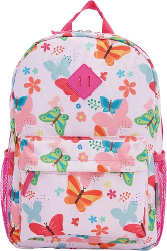 Vista 3 de Travelers Club Juego de viaje de equipaje para niños, 23 piezas, mariposa, 5, Mariposa, Juego de equipaje de viaje para niños de 23 piezas