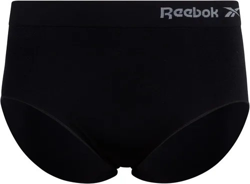 Vista 4 de Reebok Womens Briefs - 6 Pack Performance High Waisted Seamless Underwear for Women (Sizes S-XL, Extended Plus Size 1X-3X)