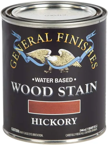 Vista 44 de General Finishes - Tinte para madera a base de agua, 1 cuarto de galón, cereza negra