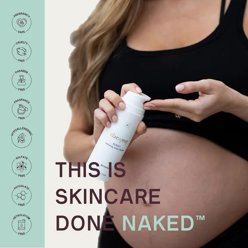 Vista 5 de Dermaclara Claraprep - Jabón facial de colágeno para mujeres y hombres, limpiador espumoso suave para pieles secas, propensas al acné y grasas