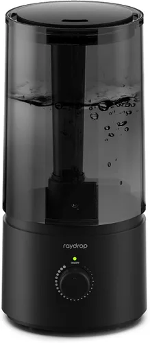 Vista 10 de raydrop - Humidificadores para dormitorio, raydrop - Humidificadores de vapor frío para bebés, humidificador ultrasónico silencioso de 1,0 L, ahorra