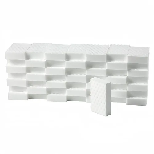 Vista 12 de Esponja de melamina, paquete de 100 esponjas mágicas, almohadillas de limpieza de espuma, esponja multifuncional para limpieza del hogar
