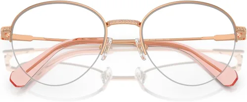 Vista 5 de Swarovski Women's Sk1004 Round Prescription Eyewear Frames