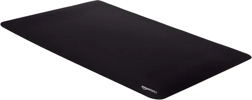 Vista 7 de Amazon Basics Alfombrilla de mouse cuadrada, tela con base de goma, estándar, negro, 12.4 pulgadas de largo x 10.6 pulgadas de ancho