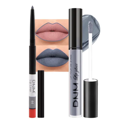 Vista 57 de evpct Juego de 2 lápices delineador de labios y lápiz labial líquido mate de 24 horas, color ciruela púrpura, maquillaje para mujer, lápiz labial