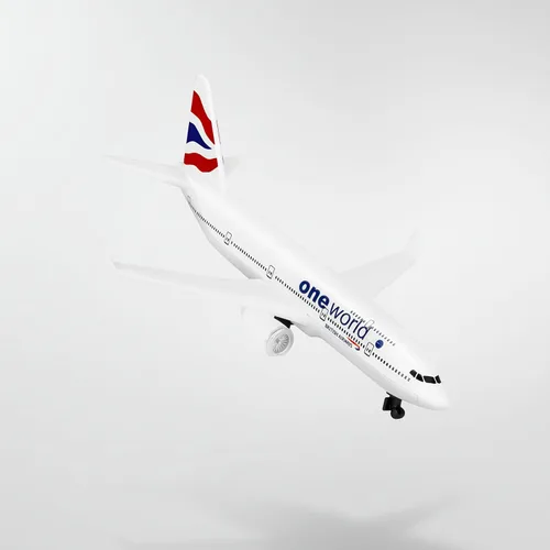Vista 3 de Modelo de aviones modelo británico modelo avión avión modelo avión modelo para colección y regalos