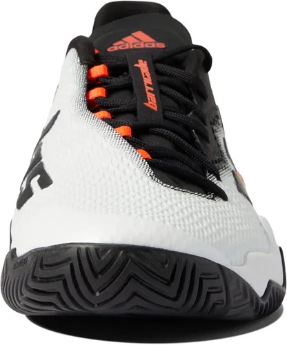 Vista 6 de adidas Barricade 12 - Tenis de raquetball para hombre, Nube BlancoCore BlackSolar Red