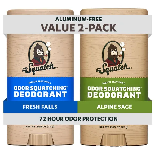 Vista 15 de Dr. Squatch Desodorante natural para hombres, sin aluminio, Summer Citrus + Cool Fresh Aloe, 2.65 oz, 2