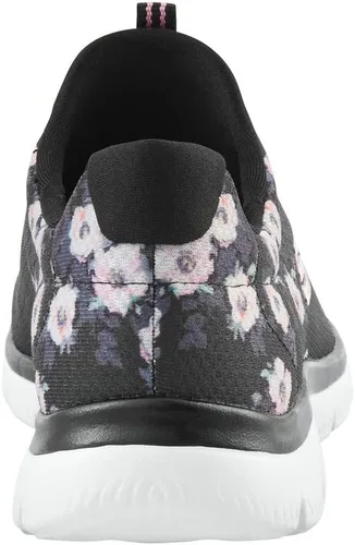 Vista 6 de Skechers Sport SummitsPerfect Blossom - Tenis para mujer, 85 CD de EE. UU., negro, multifloral, Negro Multi