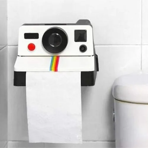 Vista 6 de Retro Cámara Titulares de Papel Higiénico Hogar Higiénico Deco Caja de Pañuelos