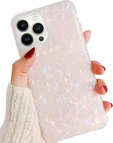 Vista 13 de J.west - Funda compatible con iPhone 15 Pro de 6.1 pulgadas, diseño elegante, translúcido, brillante, con estampado de leopardo y guepardo, diseño