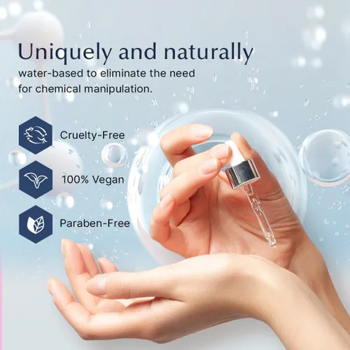 Vista 3 de HYAGLO® Suero hidratante de ácido hialurónico Intense Moisture Hidratación instantánea de la piel Tratamiento facial tópico para la sequedad