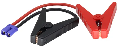 Vista 2 de Adaptador de Cable de Puente de Batería, Cable de Arranque de Coche con Abrazadera Alligator a EC5, Clip de Arranque de Emergencia de Coche (10 AWG)